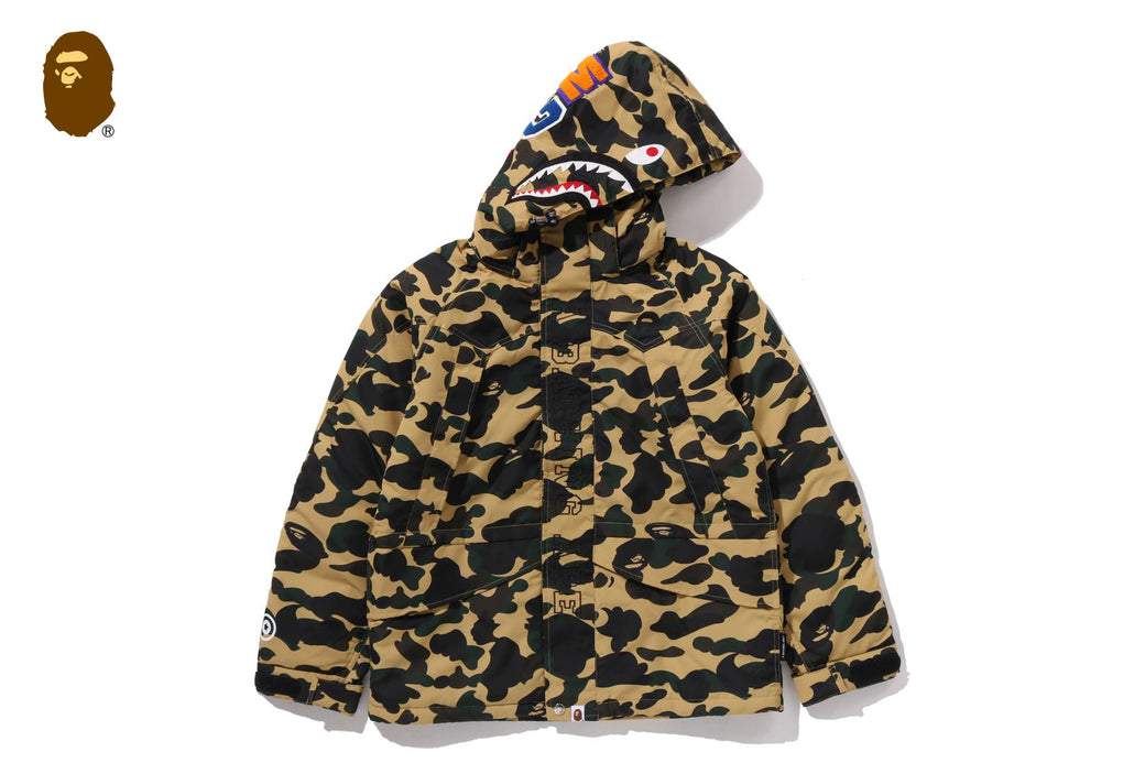 1ST CAMO SHARK SNOWBOARD JACKET | bape.com