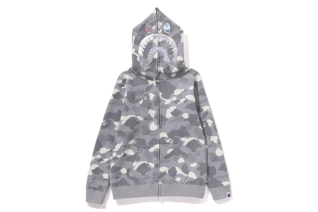 CITY CAMO SHARK FULL ZIP HOODIE | bape.com