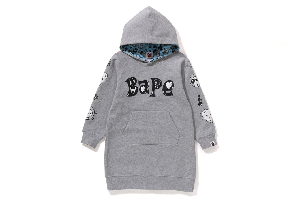 BAPE KIDS X CHOCOMOO 】HOODIE ONEPIECE | bape.com