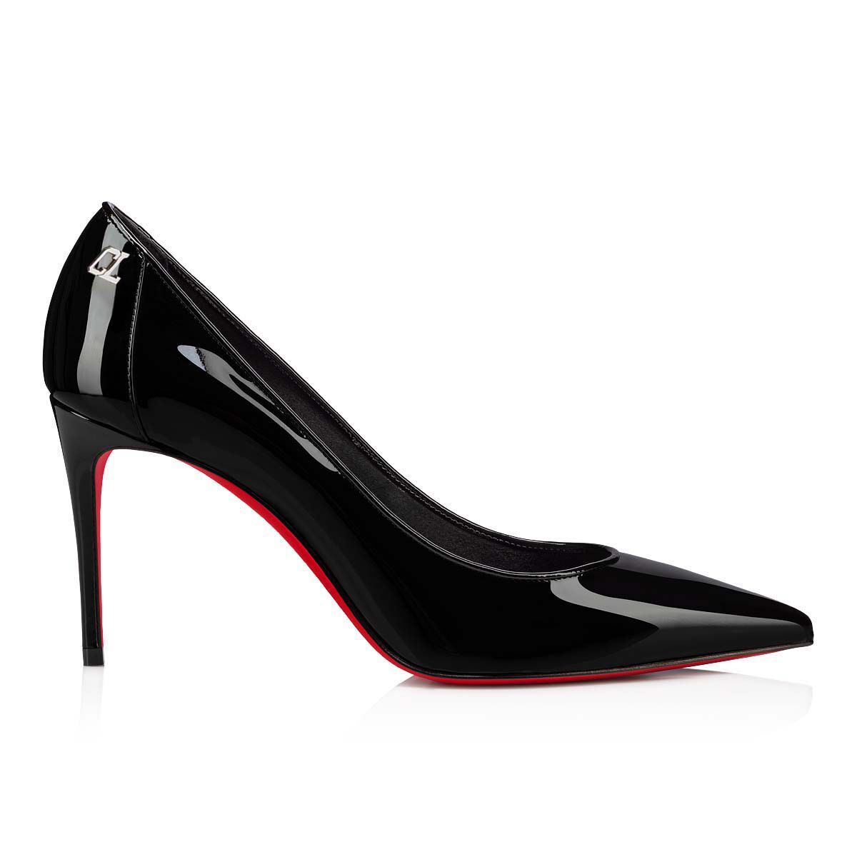 Sporty Kate 85 ブラック パテントレザー - Shoes - Women - Christian