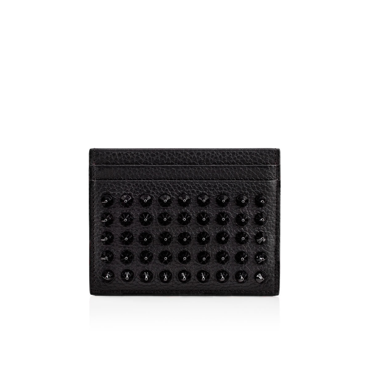 Kios card holder ブラック カーフレザー - Accessories - Men