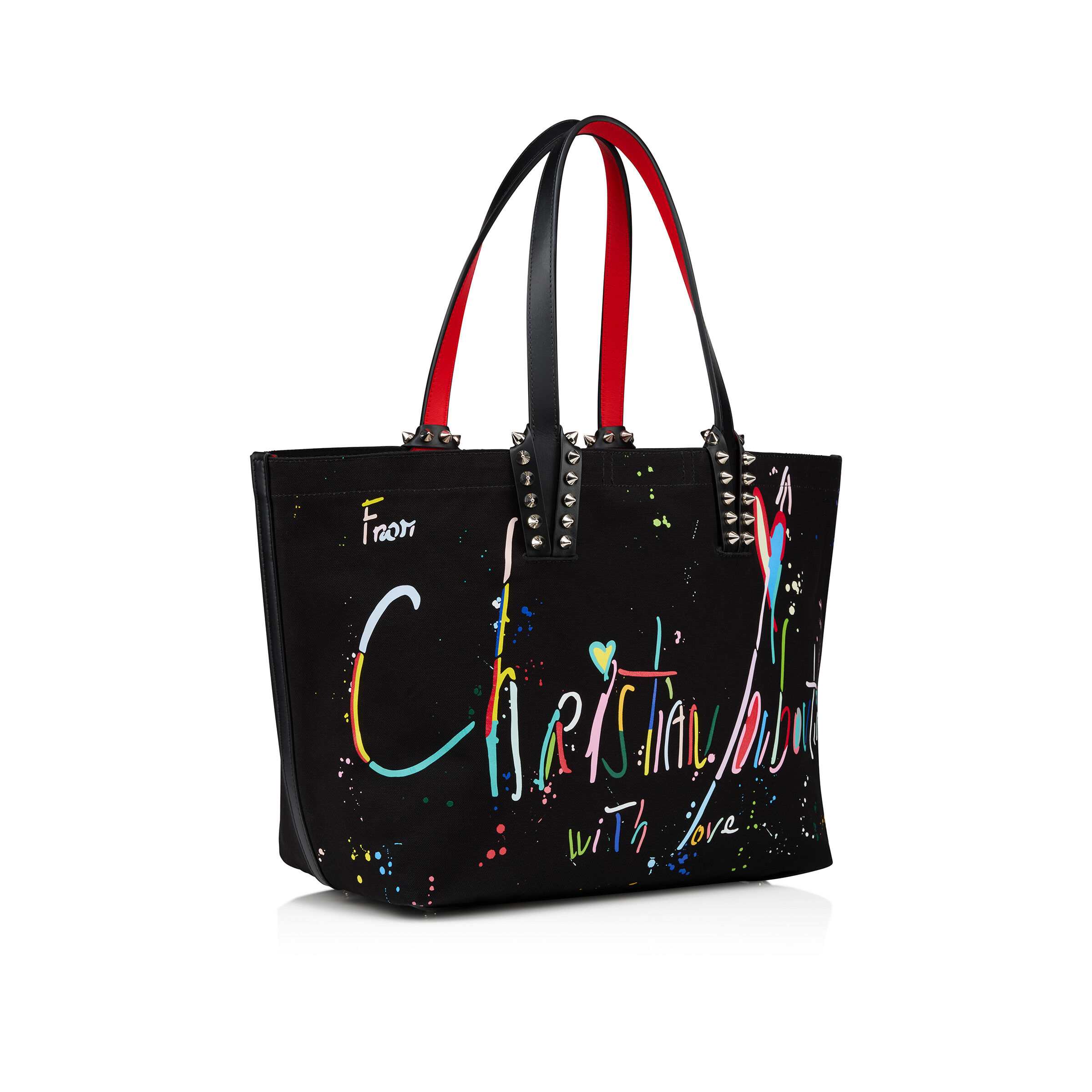Cabata small - トートバッグ - コットン - ブラック - Christian