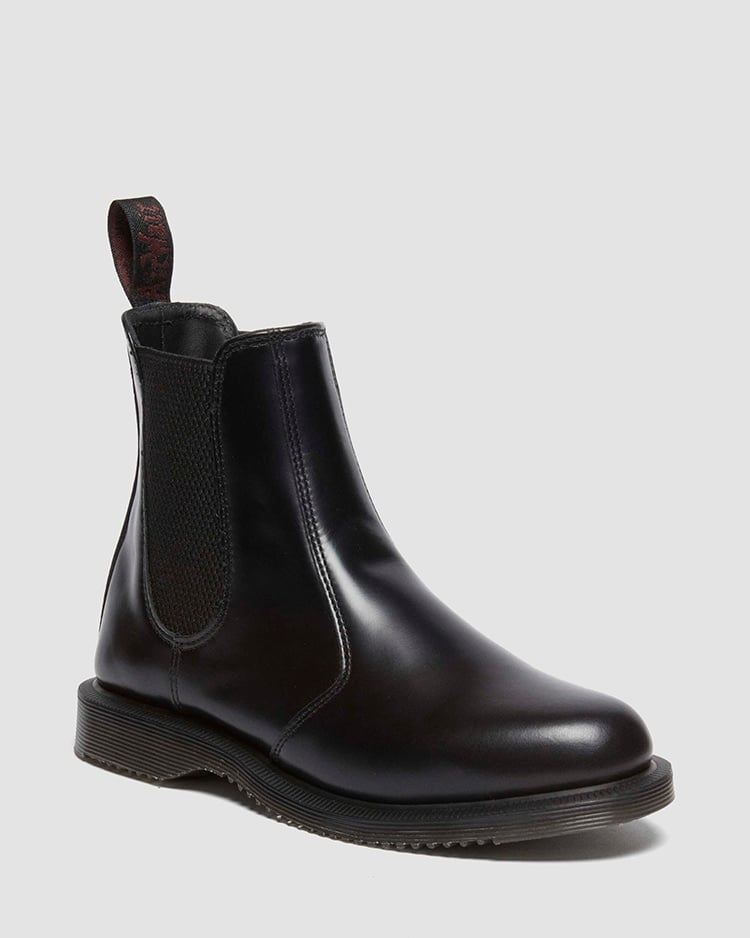 Dr.Martens 23cmレディース ブラック サイドゴアブーツ S115737189