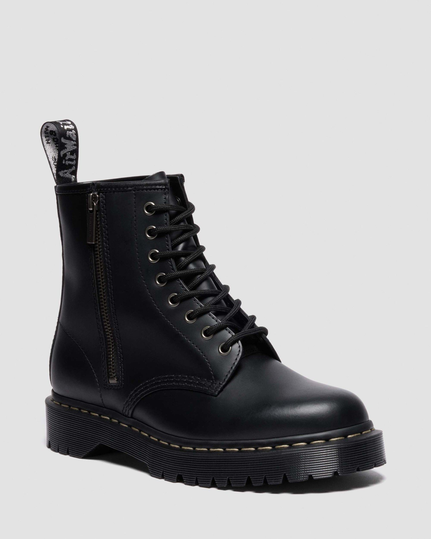 日本限定】1460 ZIP グレーステッチ BEX 8 ホール ブーツ