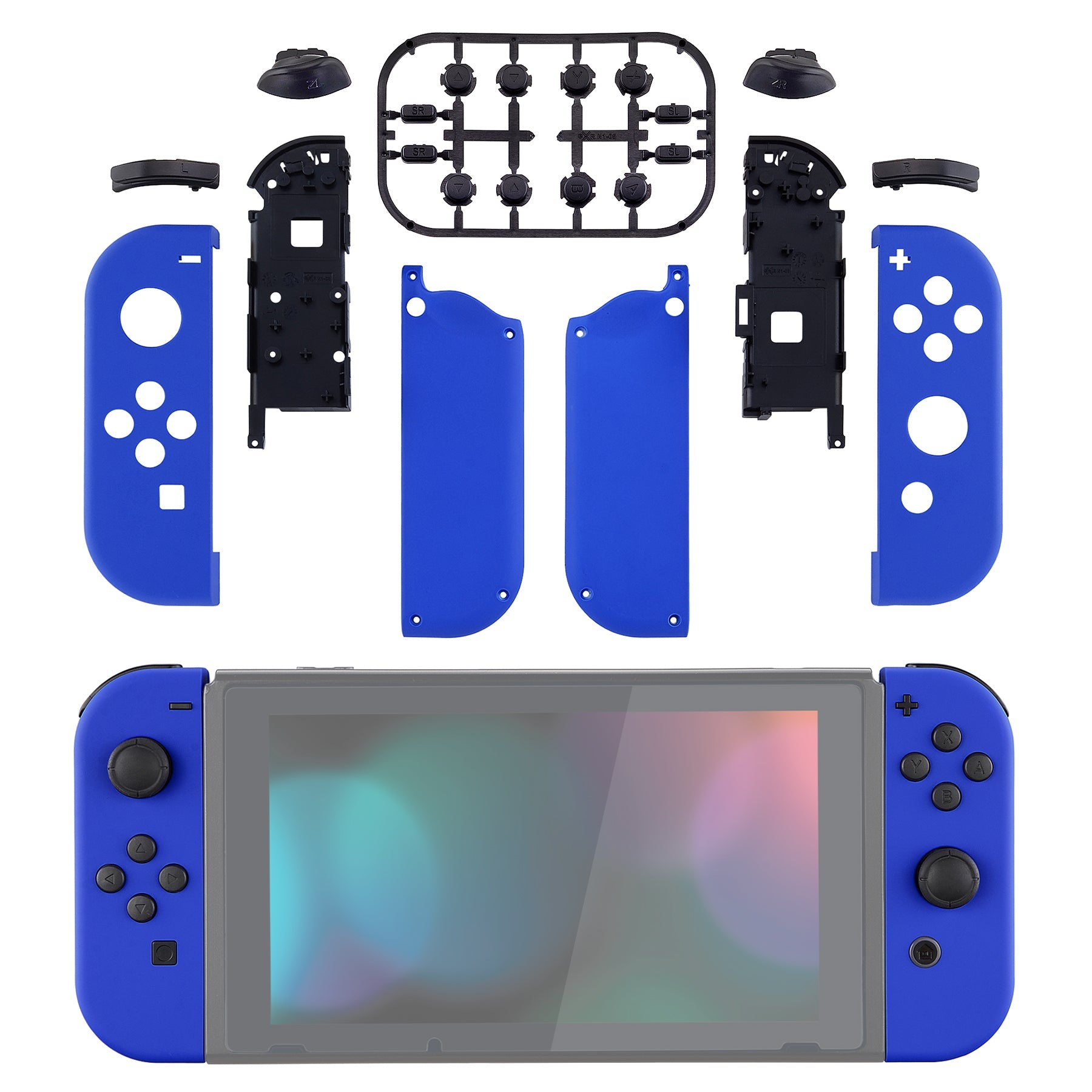 eXtremeRate NS Switch用ジョイコン交換フルセットシェルケースボタン
