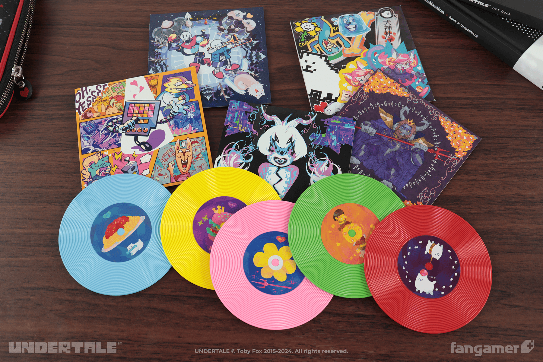 UNDERTALE - UNDERTALE Vinyl Record Coaster Set - Fangamer