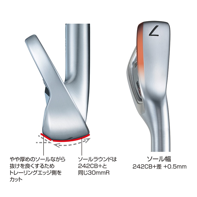 258CBP アイアン | BRIDGESTONE GOLF -ブリヂストンゴルフ-