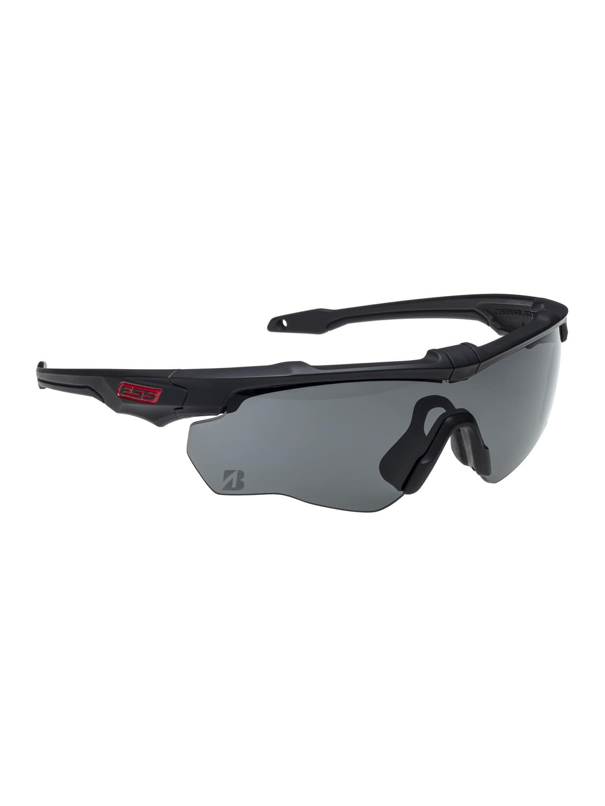 直営限定品＞ESSコラボ サングラス CROSSBLADE NARO(BR（黒×赤