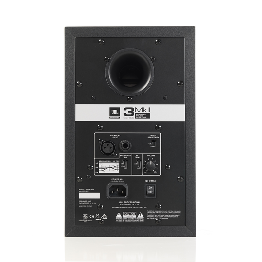JBL 305P MkII | パワード12.7 cm（5インチ）双方向スタジオモニター