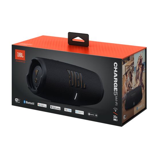 JBL Charge 5 Wi-Fi | ポータブル Wi-Fi / Bluetooth スピーカー