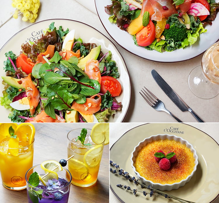 cafe♥ロクシタンセット cafe♥ロクシタンセット L'OCCITANE