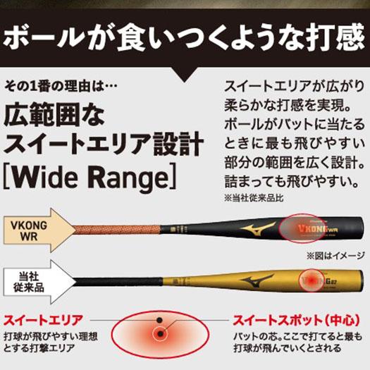 硬式用【グローバルエリート】VコングWR ミドル(金属製／84cm／平均