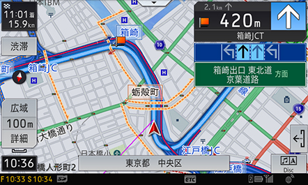 地図表示 | ナビ能力 | 詳細一覧 | AVIC-CL900/CW900/CZ900系（AVIC