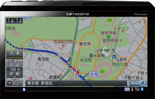 AVIC- 6ヶ月保証/整備済 最新2017年地図 HRZ900 4×4フルセグ地
