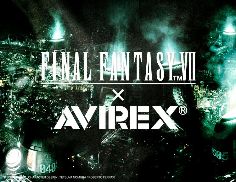 Final Fantasy VII Remake x Avirex Fashion Collection - Pin-Up T