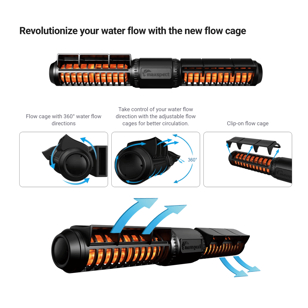 Maxspect MJ-GF Gyre Flow Pumps - Innovative Water Movement