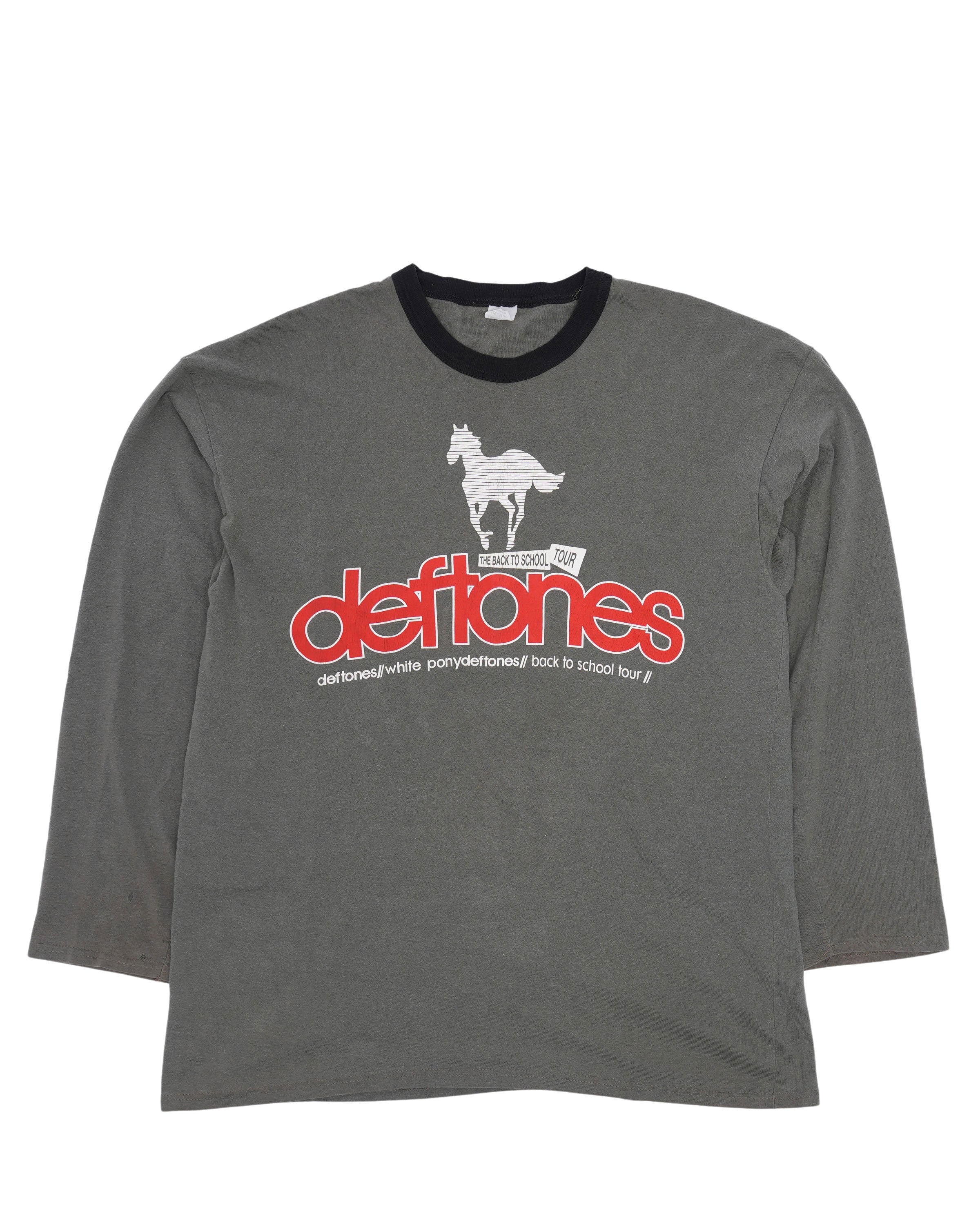 Vintage Deftones Back to School Tour Long Sleeve T-Shirt – Justin Reed