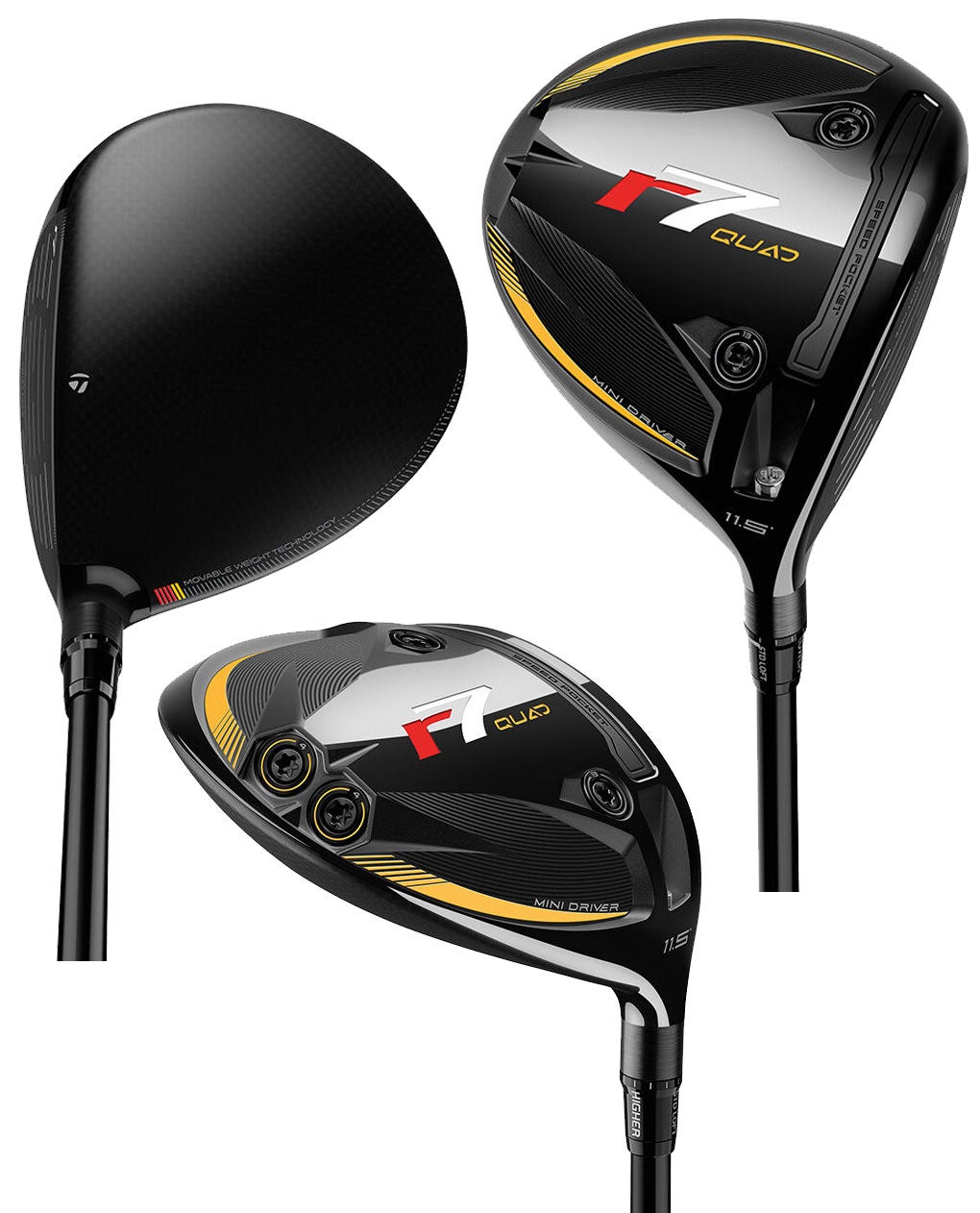 テーラーメイド R7 Quad Mini Driver ドライバー メンズ 右用 FUJIKURA