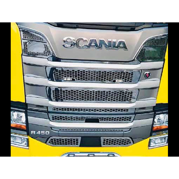 グリル用ステンレスプレート Rシリーズ SCANIA Next-Gen | KCV-PARTS