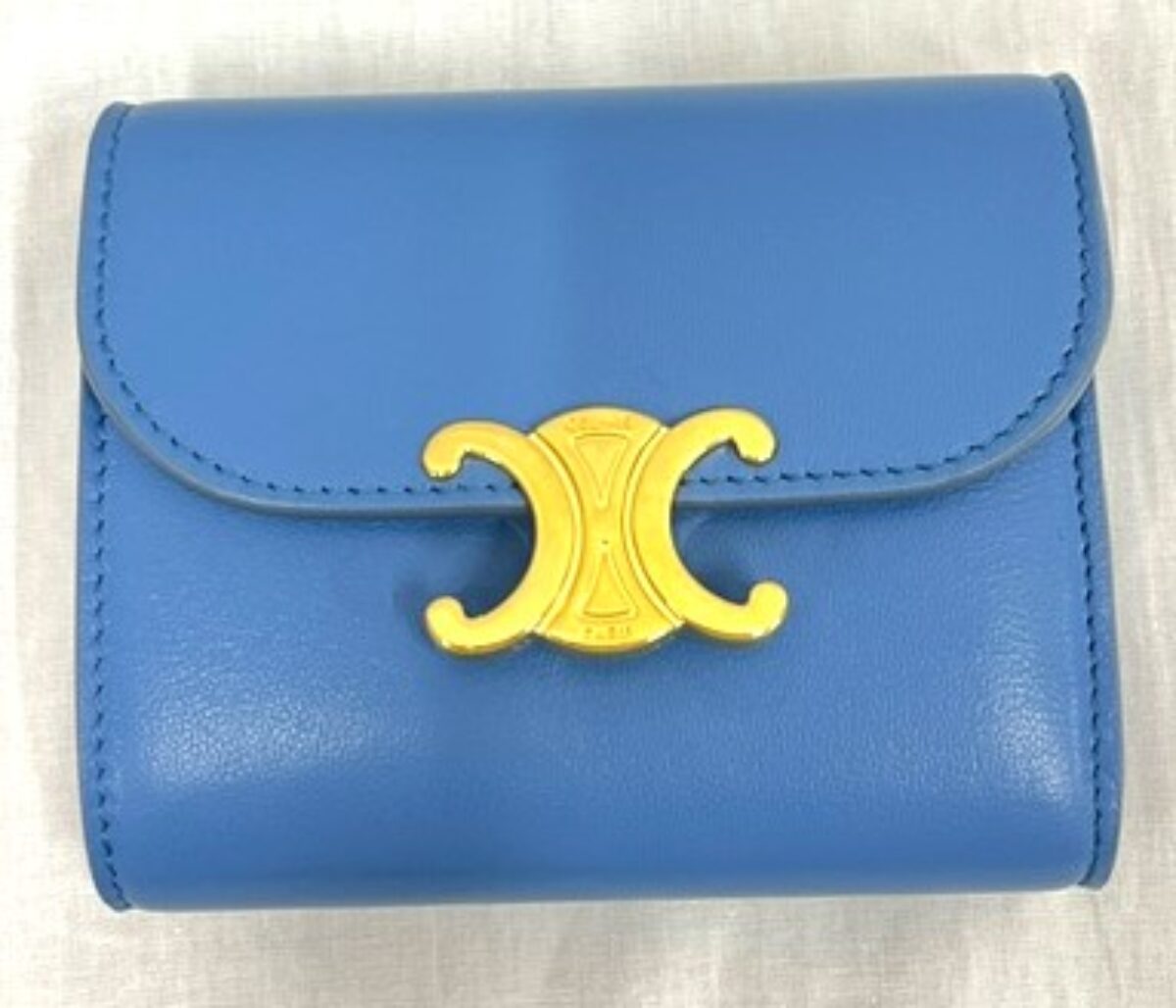 セリーヌ【CELINE】スモール フラップウォレット トリオンフ