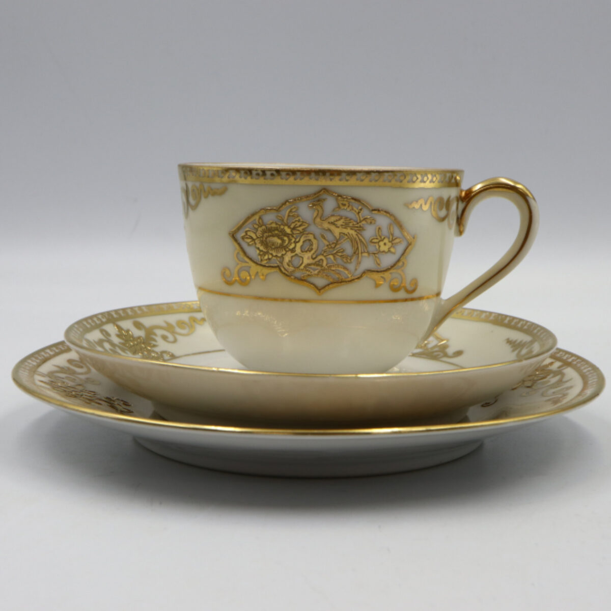 買取実績】オールドノリタケ（NORITAKE） 金彩 ソーサー ティーカップ
