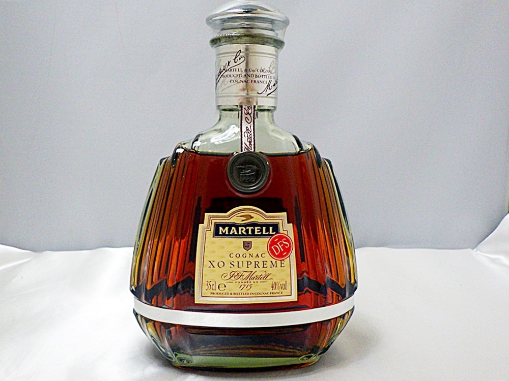 コニャックMARTELL XO SUPREME 700ml 40%長期保存