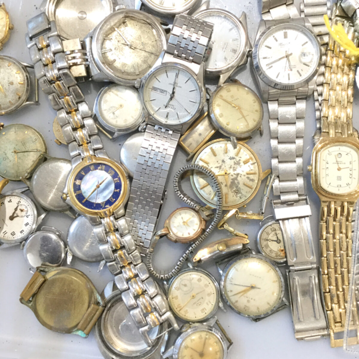 ジャンク時計】を仙台市などのお客様からお買取りさせて頂きました