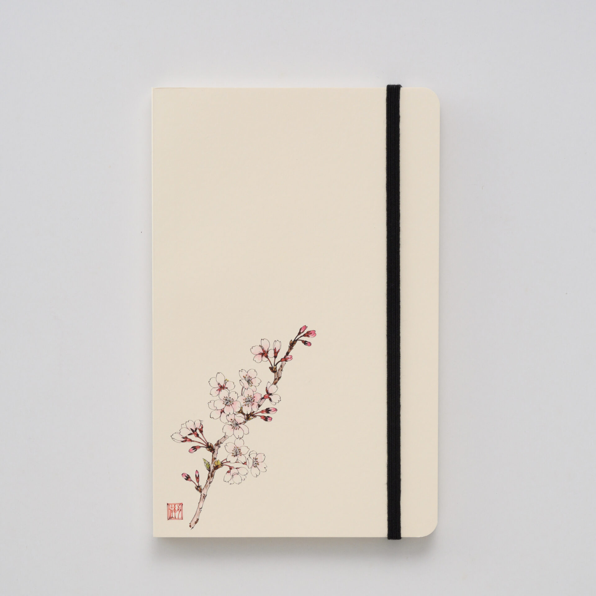 Artist Note Book【アーティストノートブック】桜 絵/九谷焼色絵 柴田