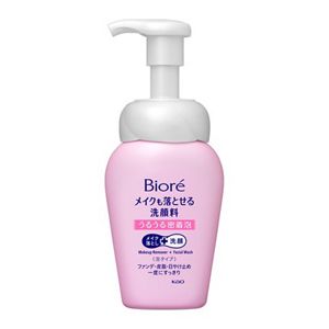 ビオレ メイクも落とせる洗顔料 うるうる密着泡 本体 160ml