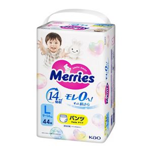 メリーズ エアスルー パンツ Lサイズ44枚 | 花王公式通販 【My Kao