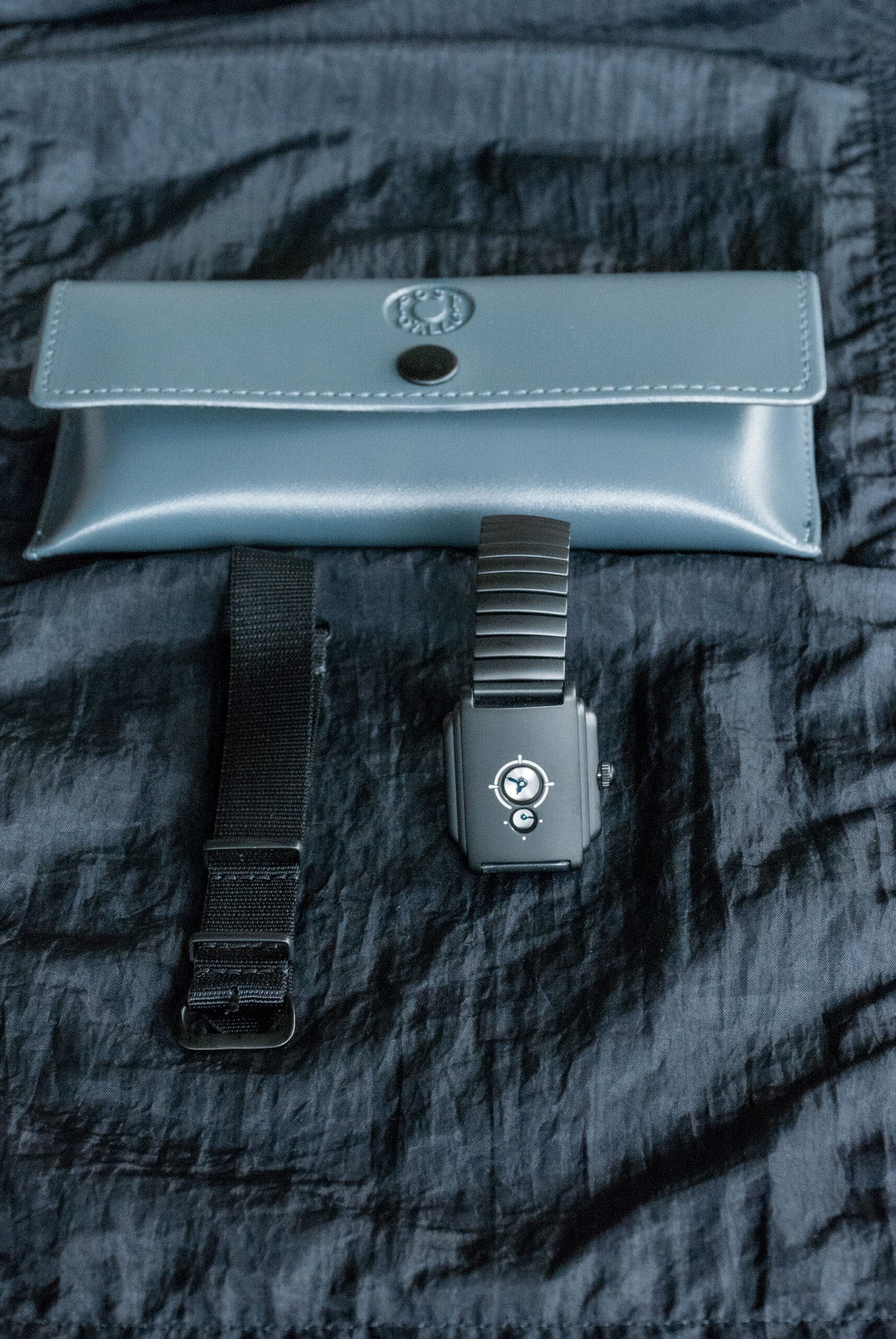 Post O'Alls Lucky Watch Flat Black | kado〔カド オノミチ〕