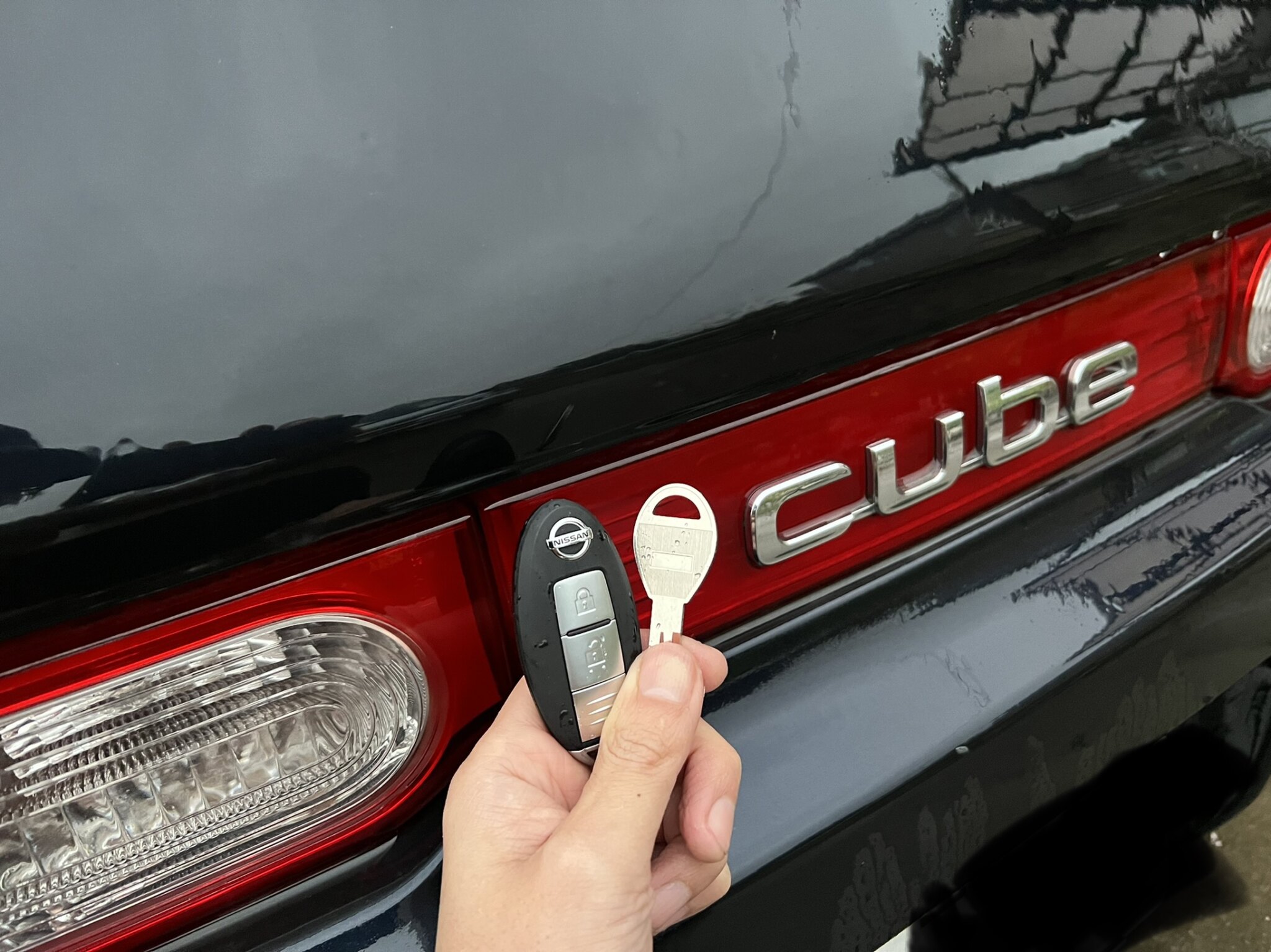 日産 キューブ鍵、スマートキー紛失に即日対応！ | 浜松市周辺の鍵