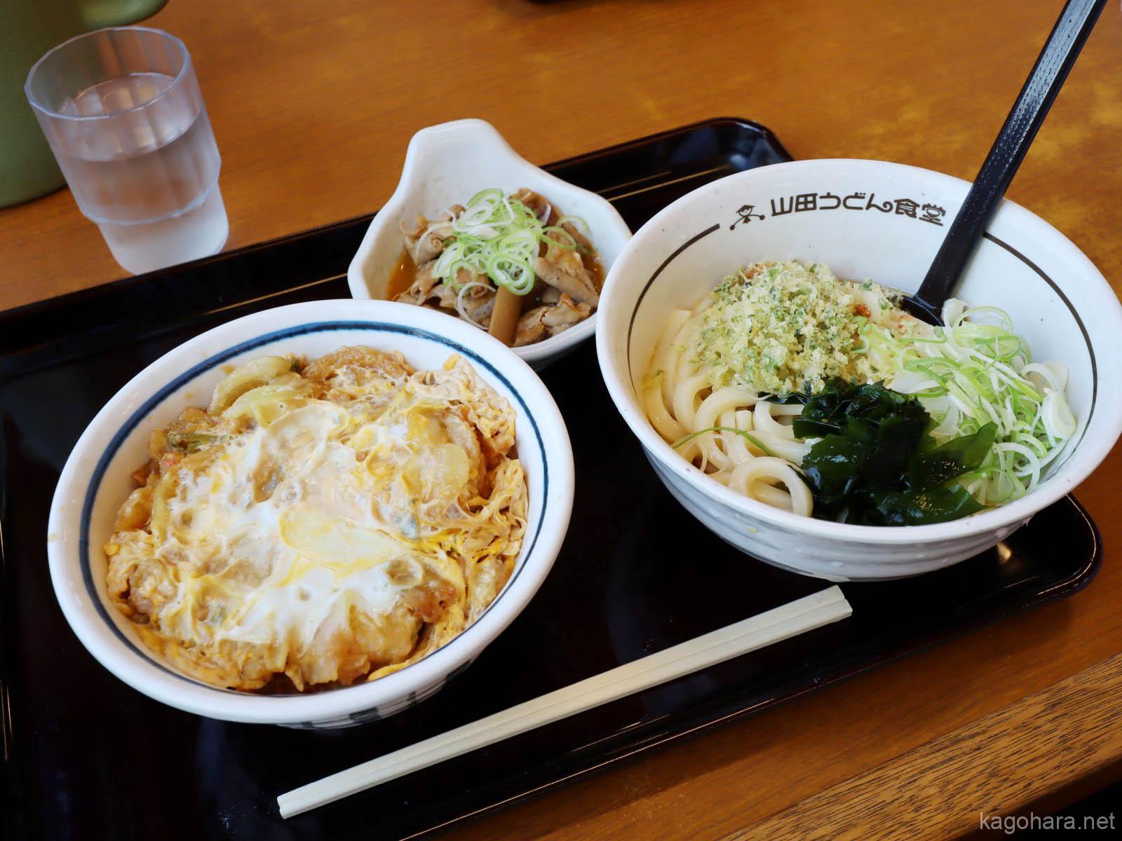 熊谷市三ケ尻「山田うどん食堂 熊谷140号バイパス店」の超得山田セット