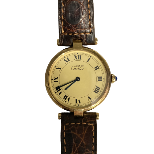 Cartier カルティエ マストヴァンドーム ヴェルメイユ 時計 SV925GP