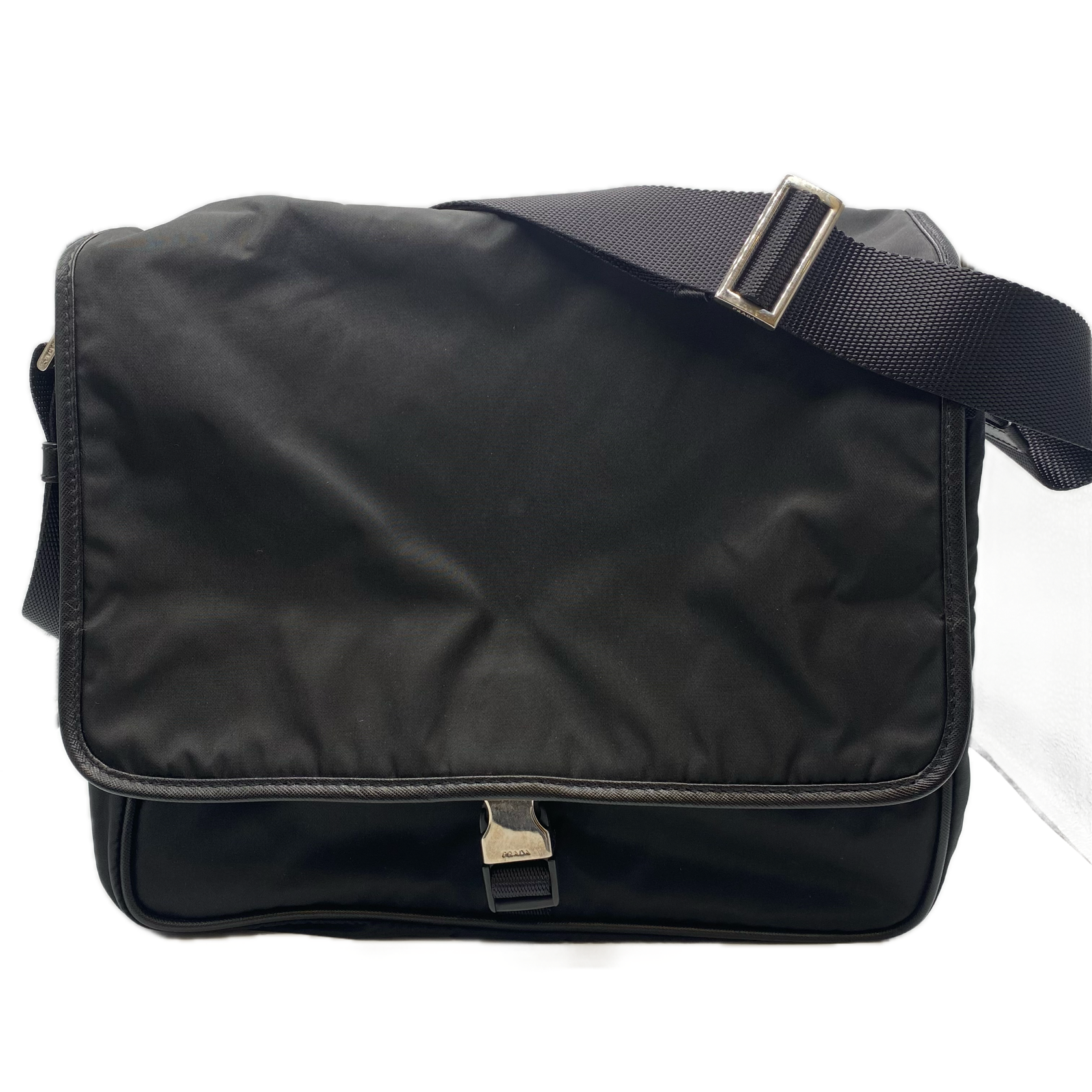 PRADA プラダ メッセンジャーバッグ バッグ ナイロン V166ブラックの