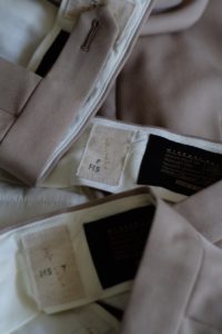 002 Dress Trousers ( HS ) Sand Beige - 手記 ｜ 柿乃葉 / KAKINOHAHANARE