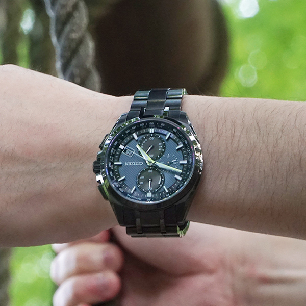 レンタル商品【H804-T019731】CITIZEN アテッサ エコ・ドライブ電波