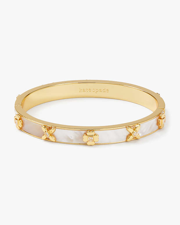 Heritage Bloom Hinged Bangle | Kate Spade New York
