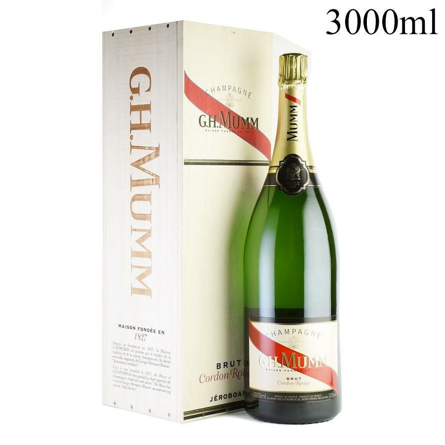 マム コルドン ルージュ NV ジェロボアム 3000ml 正規品 木箱入り G.H.