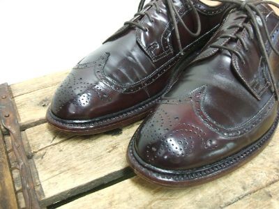 80年代コードバン【Wright】ライトarch presever Cordwainer ｜ 古着屋