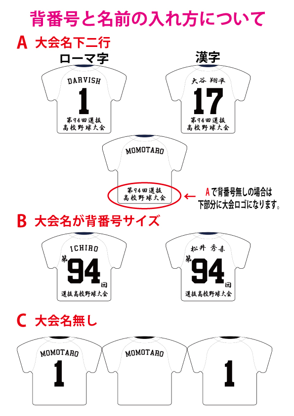 特注のご案内 | 高校野球グッズ販売・製作専門店 甲子園 桃太郎