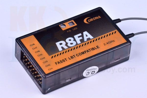 KK HOBBY 】 コロナ R8FA（FASST互換2.4G受信機） フタバ FUTABA