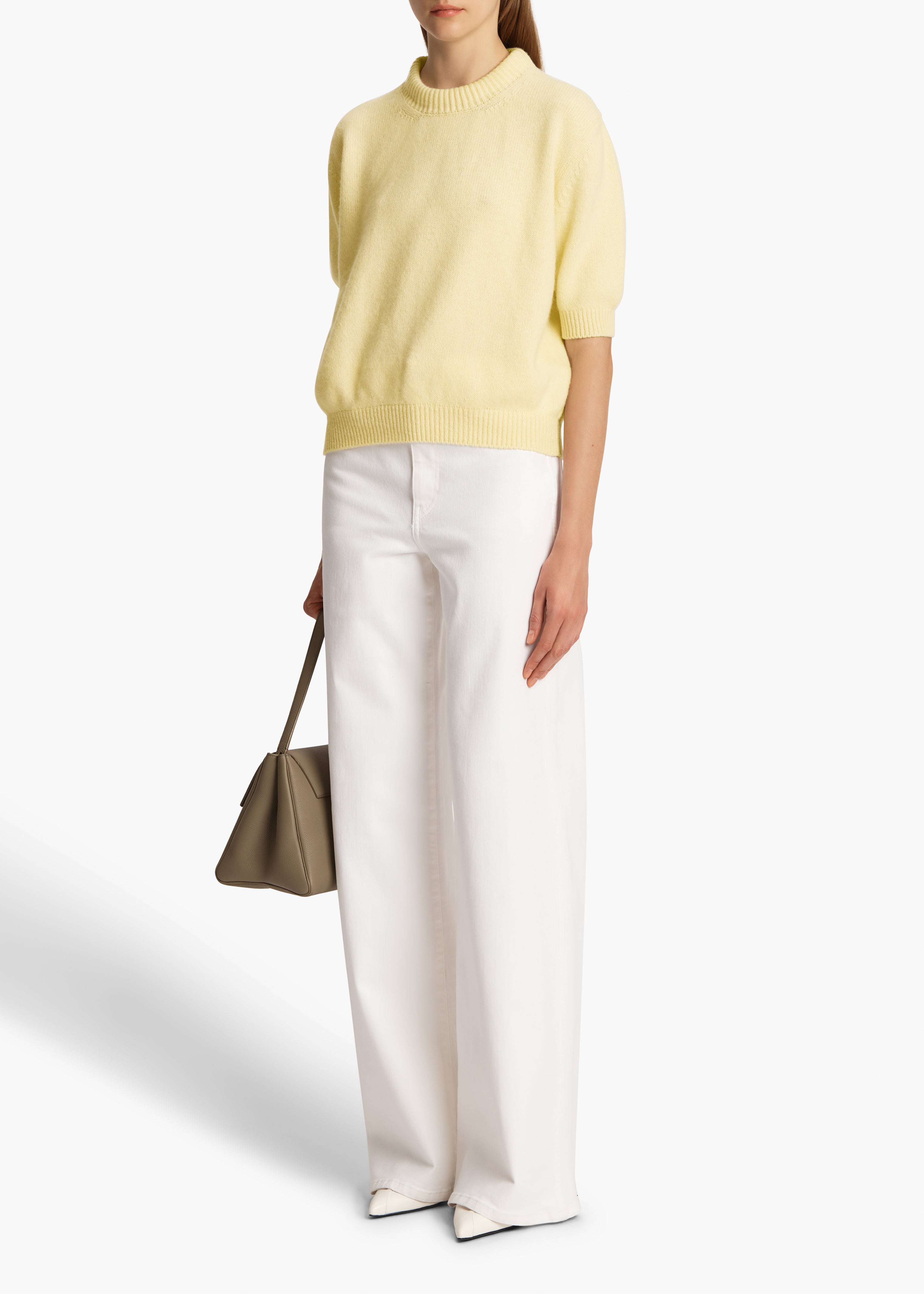 Dane Stretch Jean in White – KHAITE