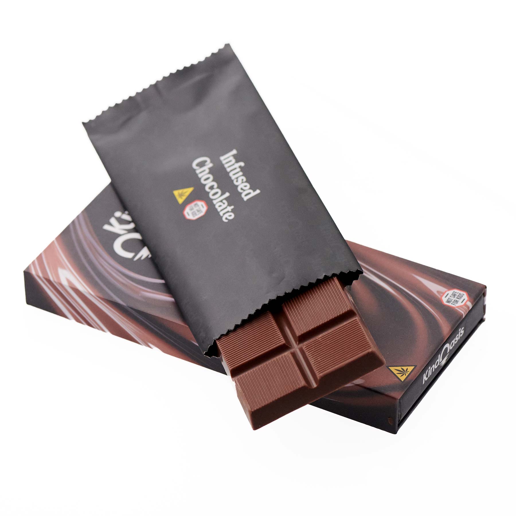 Delta 9 THC 10mg + CBD 10mg - Milk Chocolate Bars 10ct – Kind Oasis