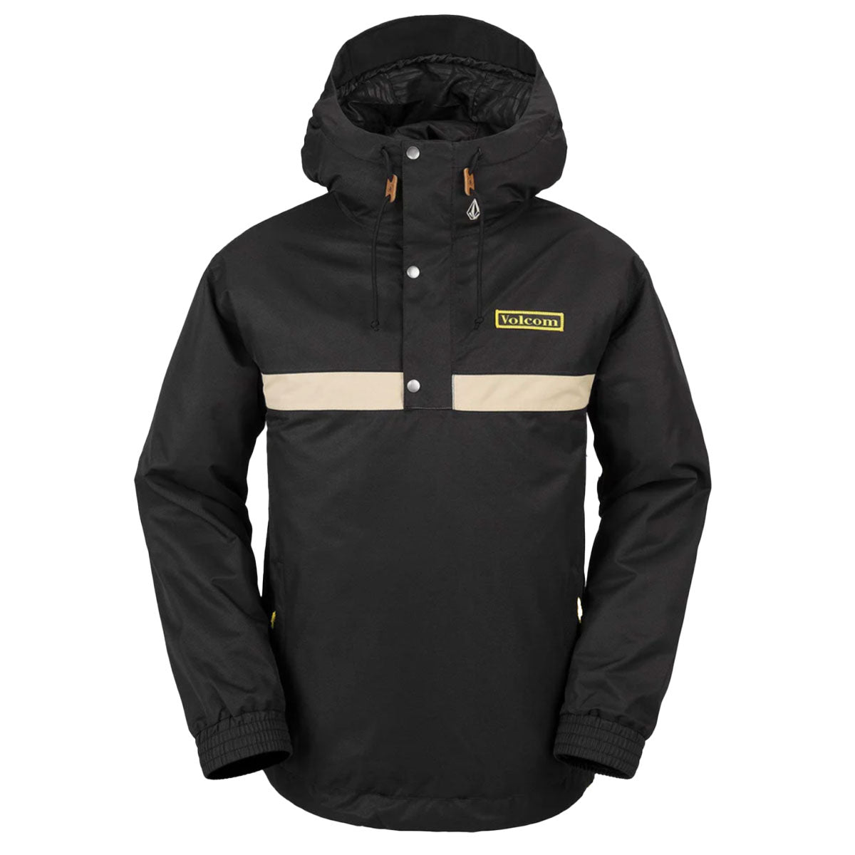 Volcom Longo Mens Pullover Snowboard Jacket (Black) – Kinetic