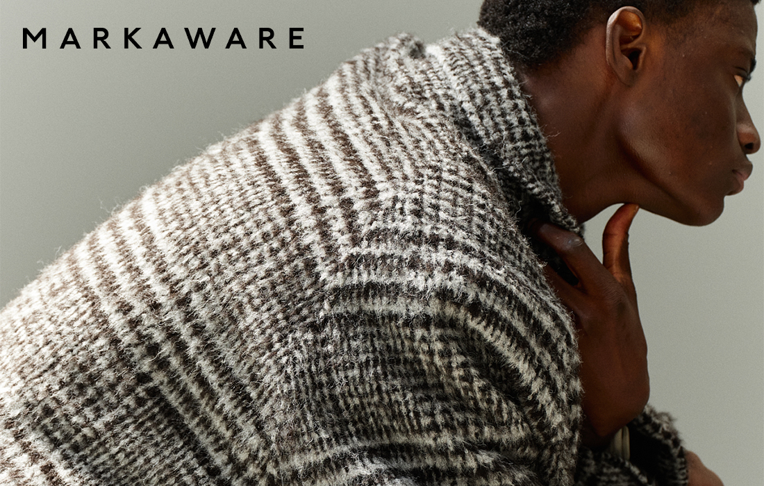MARKAWARE(マーカウェア)24AW/秋冬 贅沢にアルパカ素材を使用した