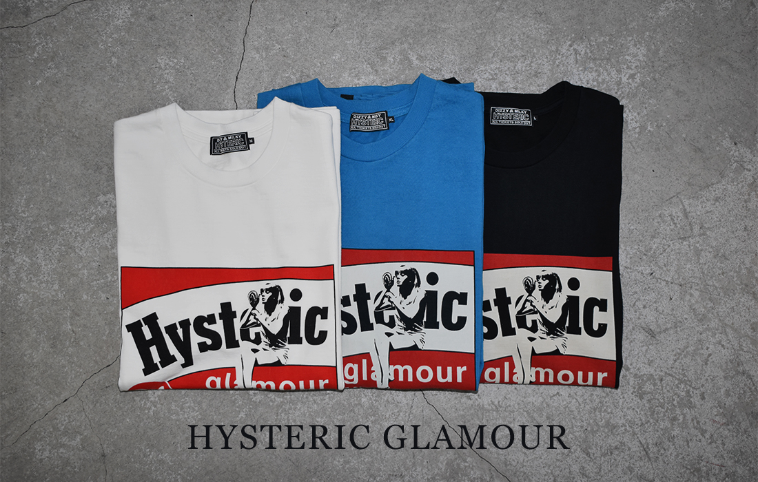 HYSTERIC GLAMOUR(ヒステリックグラマー)24SS/春夏 新作プリントT