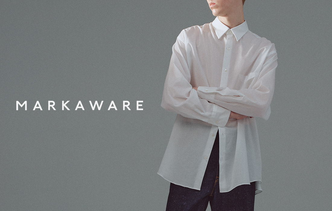 MARKAWARE(マーカウェア)24SS/春夏 オーガニックペルーピマコットンを