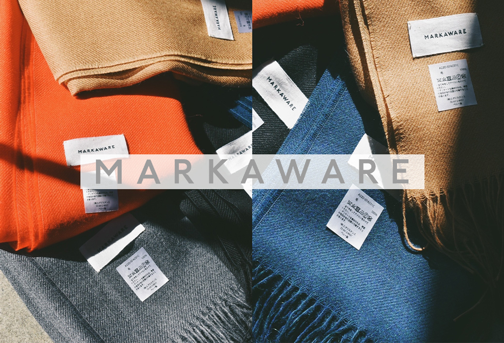 MARKAWARE (マーカウェア) 2022FW アルパカスカーフ発売開始