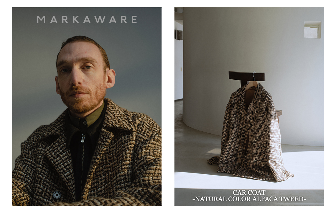 MARKAWARE (マーカウェア) 23FW/秋冬 ナチュラルカラーアルパカ